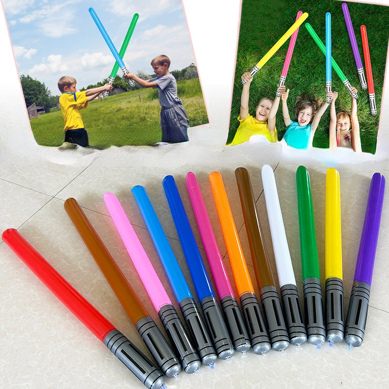 Party Games Kids Outdoor - 90cm Kawaii Inflatable Lightsaber Toy Boy