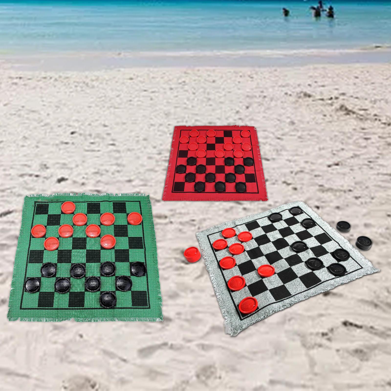 Tic Tac Toe Giant - Giant Checkers Board Game Set,Classic 3