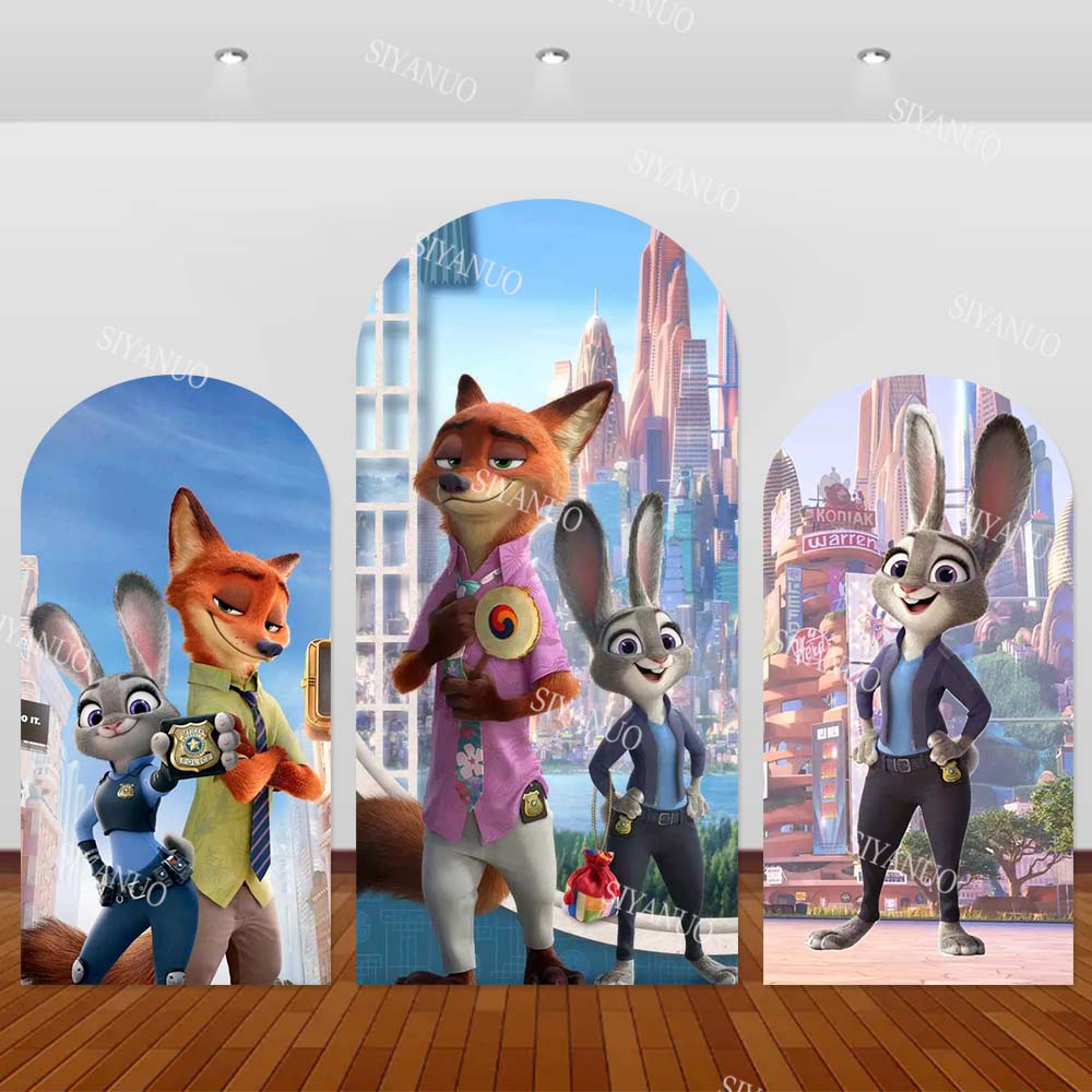 Zootopia Party Games - The Zootopia Kids Birthday Party Backdrop