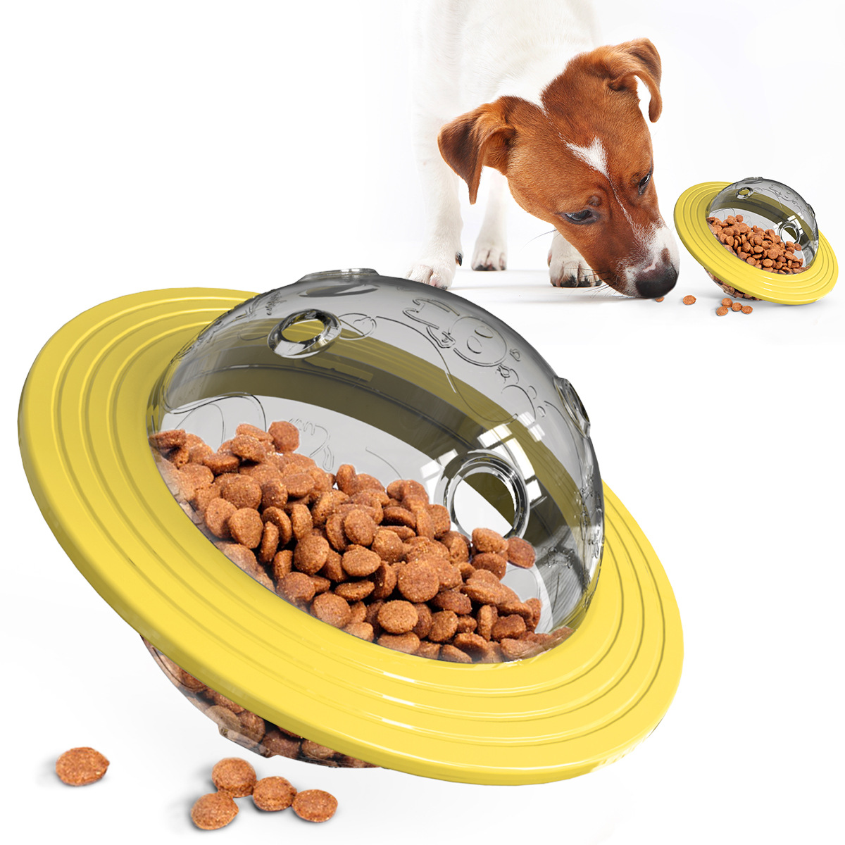 Frisbee Freestyle Disc - Chewable and Wear-Resistant Dog Toys Educational