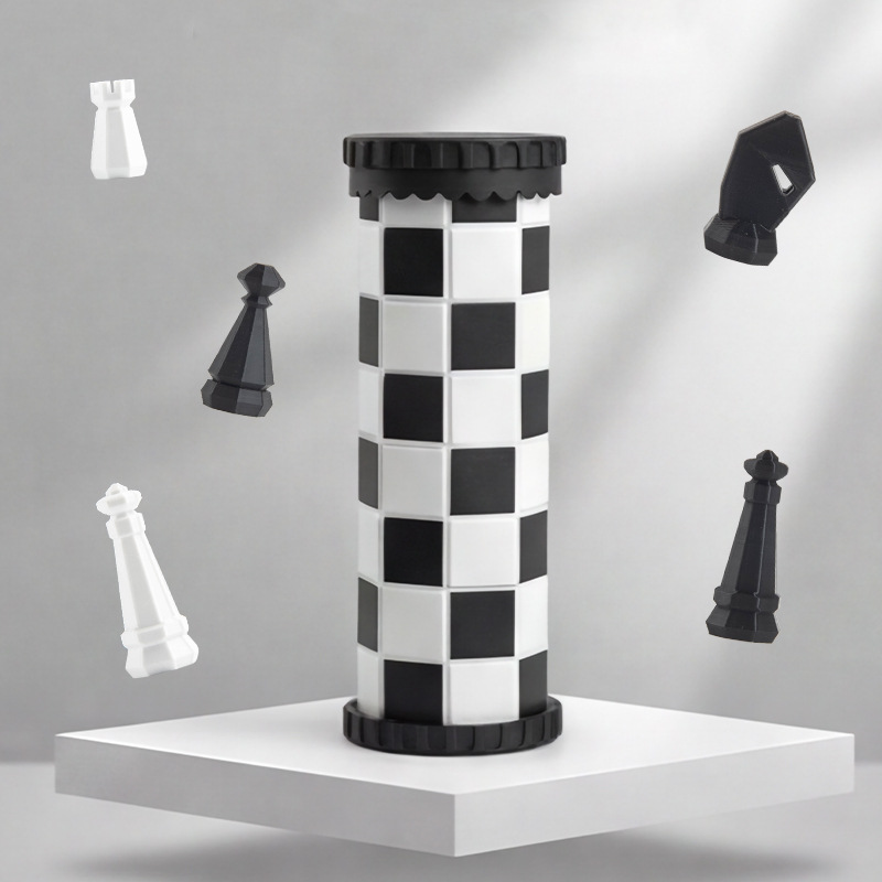 Party Games Kids Outdoor - New Scroll Style International Chess Set