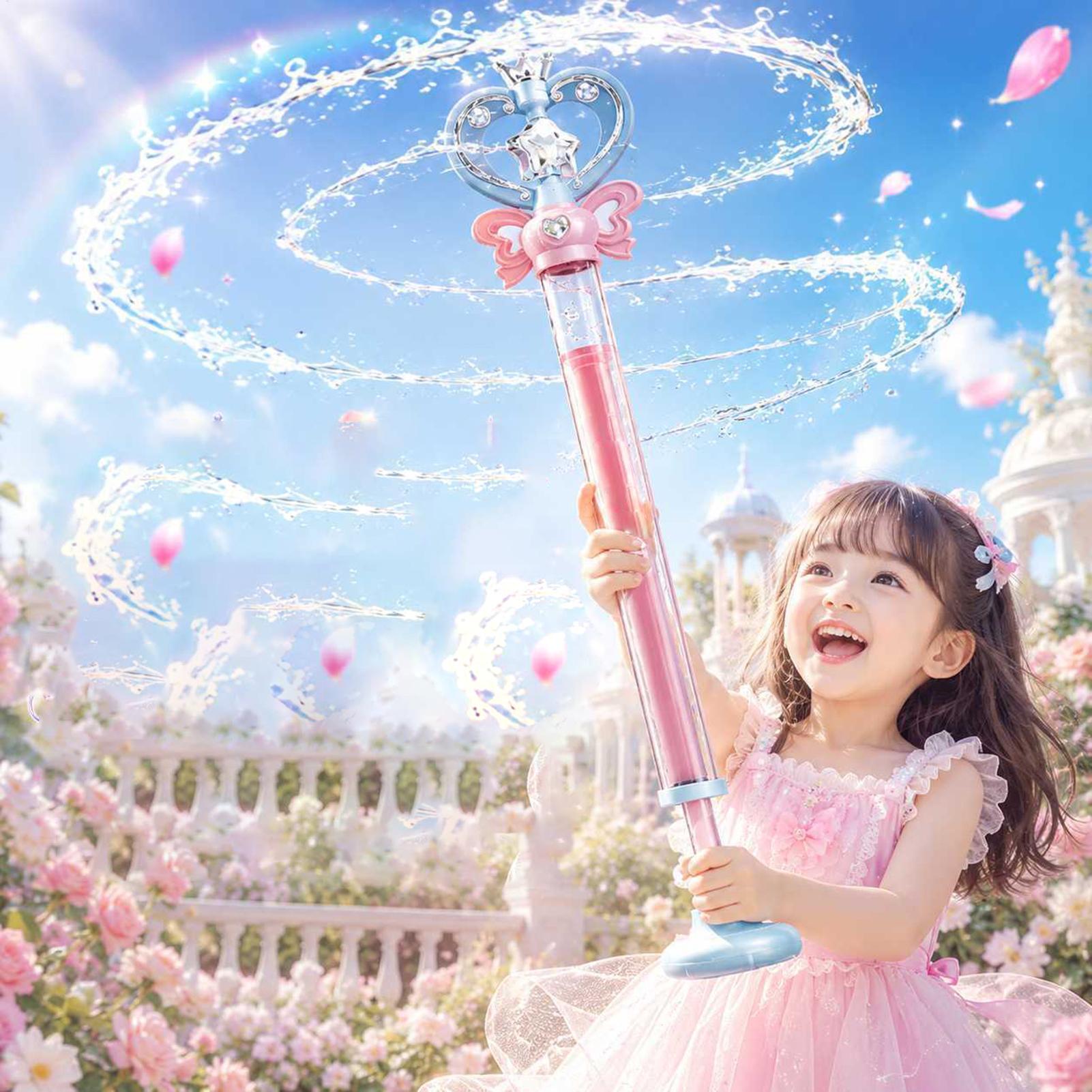Party Games Kids Outdoor - Water Soaker Fairy Wand Design Pull-Out