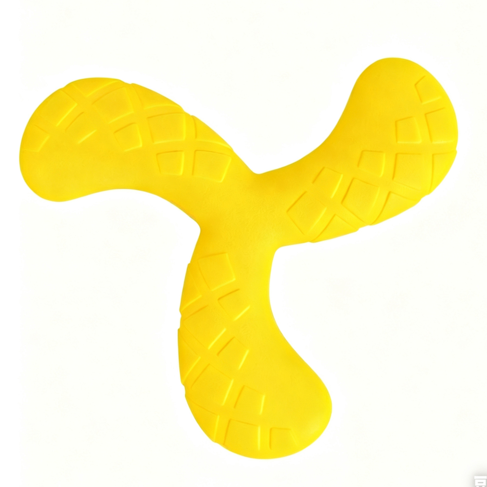 Large Dog Chew Toy Durable Tee - Frisbee Freestyle Disc recension och pris
