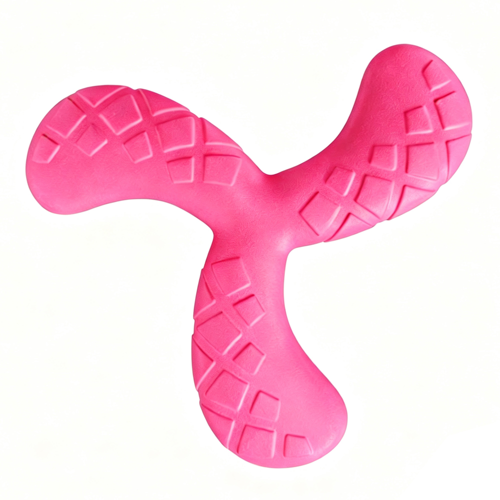 Large Dog Chew Toy Durable Tee - Frisbee Freestyle Disc recension och pris