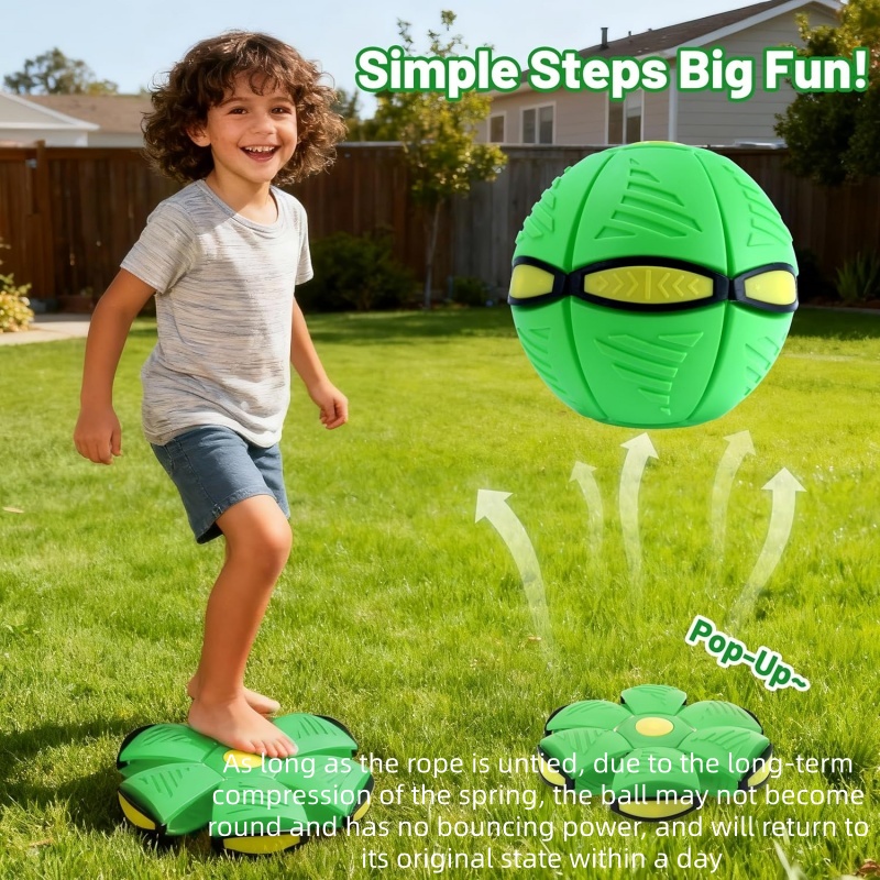Kids Bouncing Ball Magic Flyin - Frisbee Freestyle Disc recension och pris