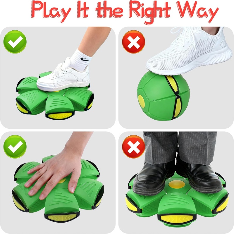 Kids Bouncing Ball Magic Flyin - Frisbee Freestyle Disc recension och pris