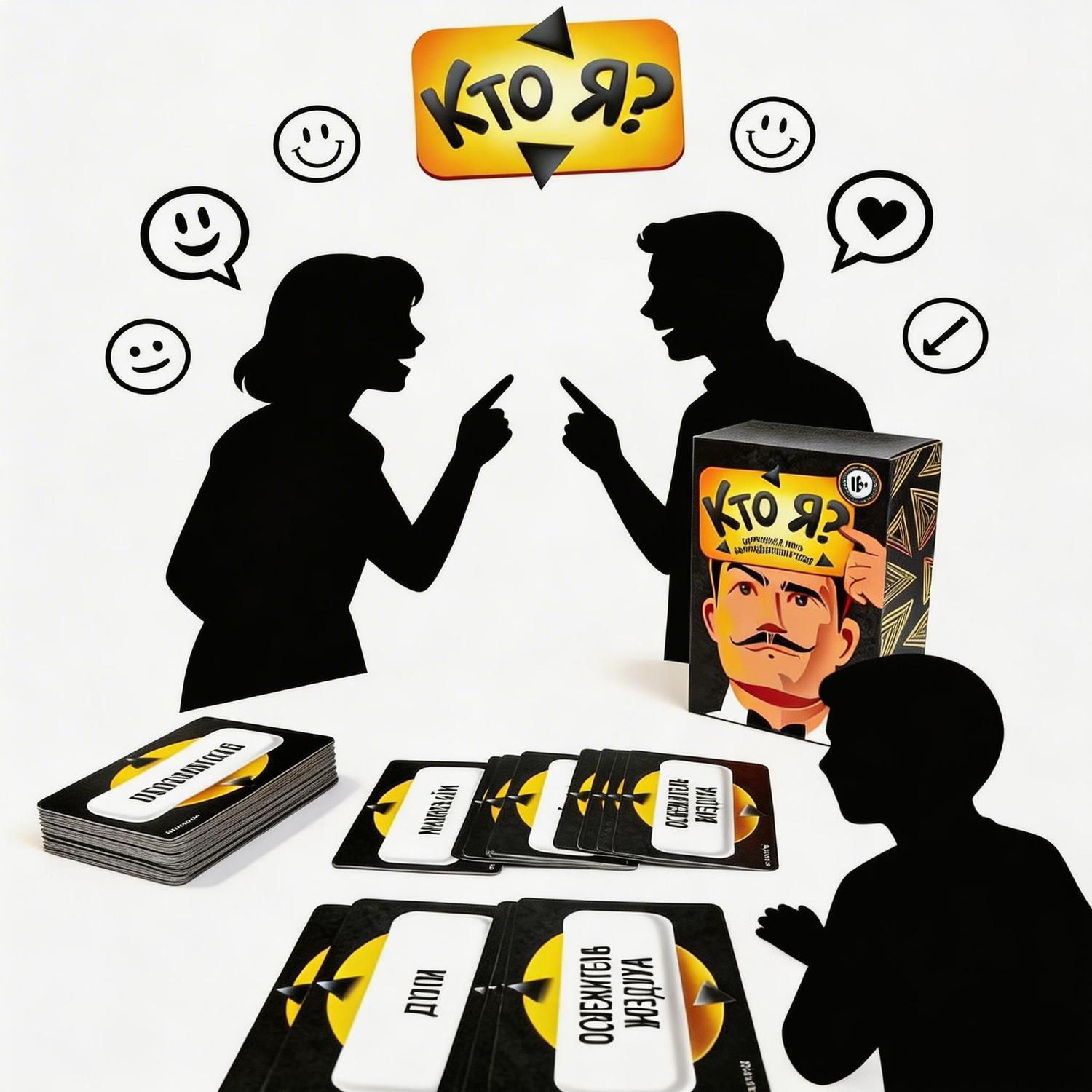 Russian Meme Guess Who Am I Pa - Party Games Night recension och pris