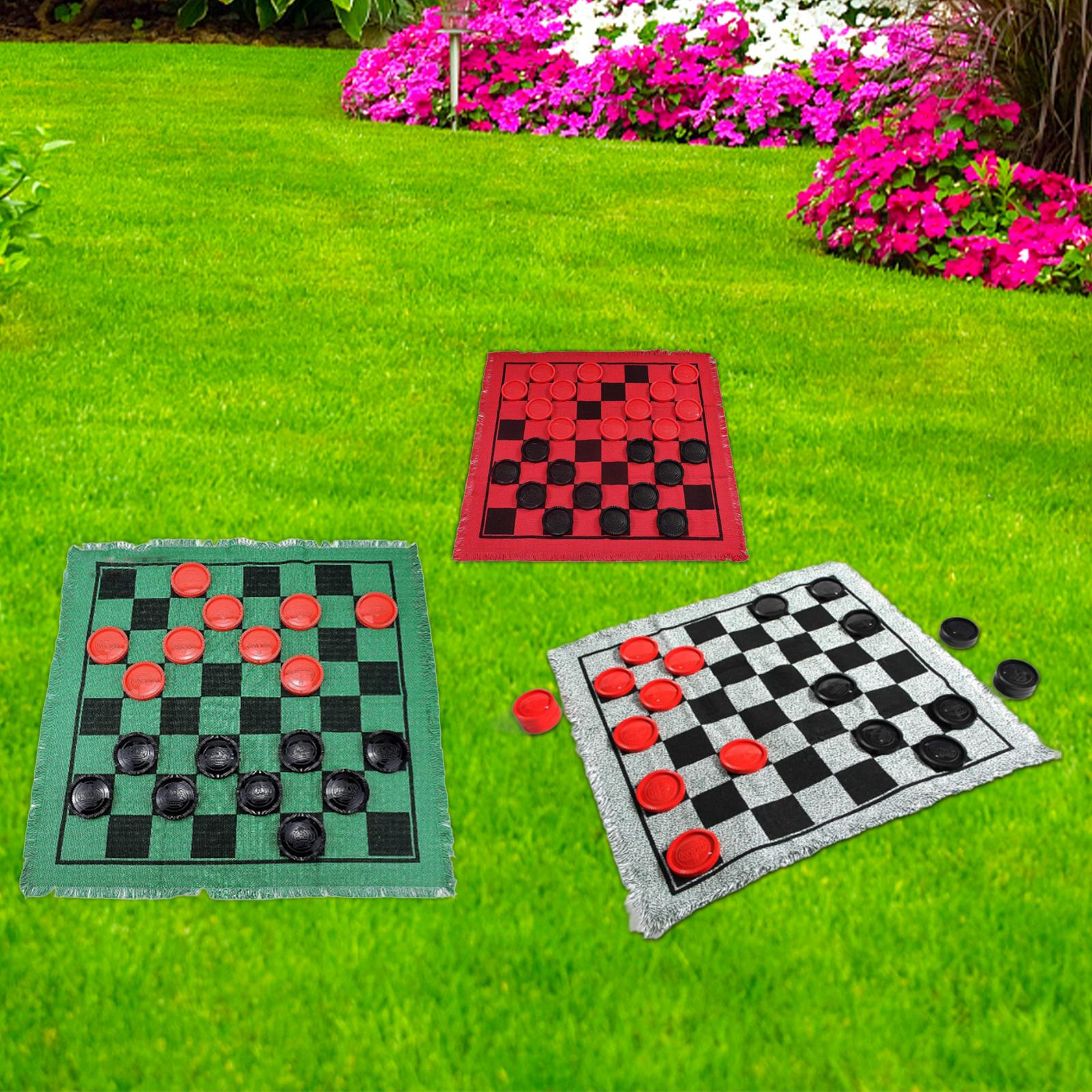 Giant Checkers Board Game Set, - Tic Tac Toe Giant recension och pris