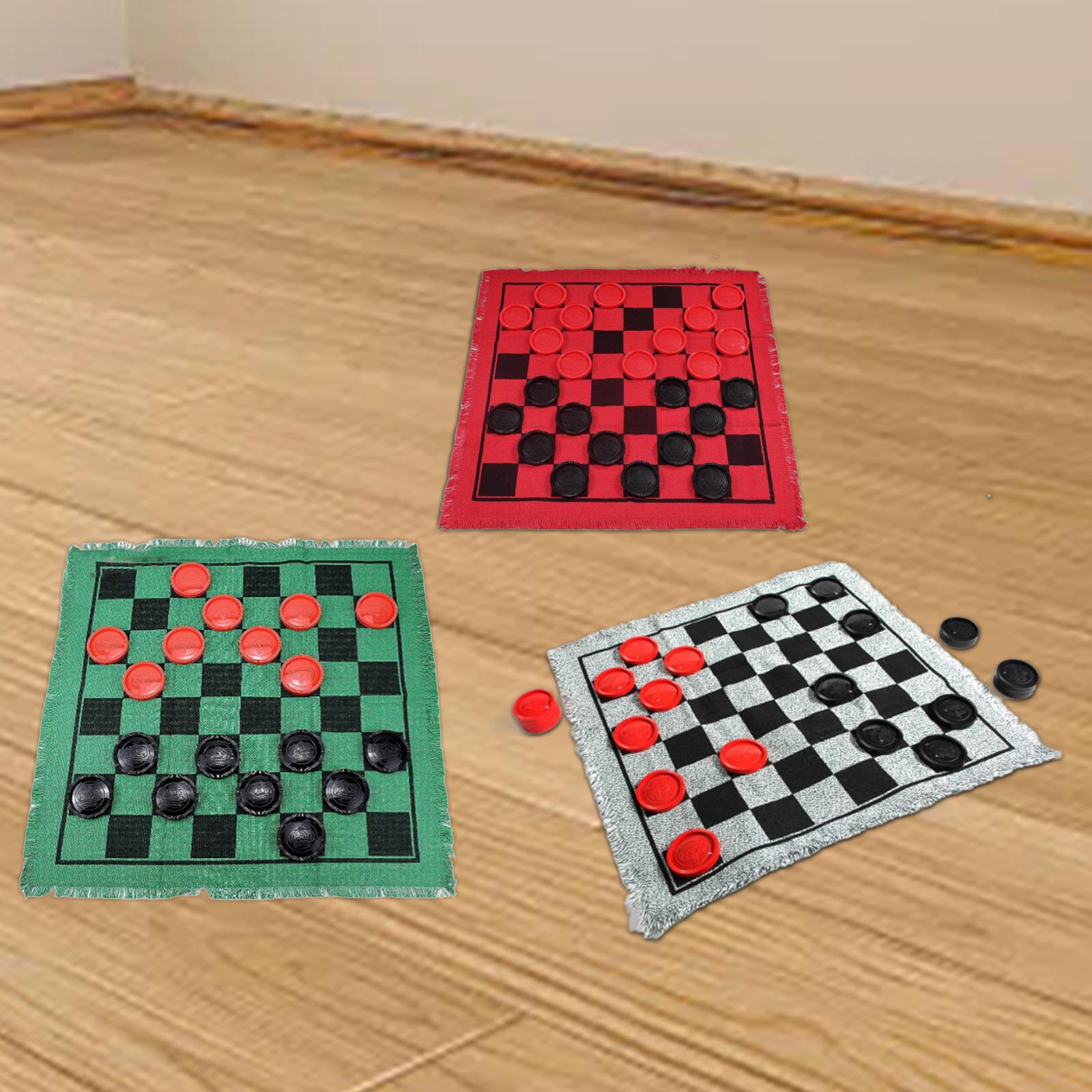 Giant Checkers Board Game Set, - Tic Tac Toe Giant recension och pris