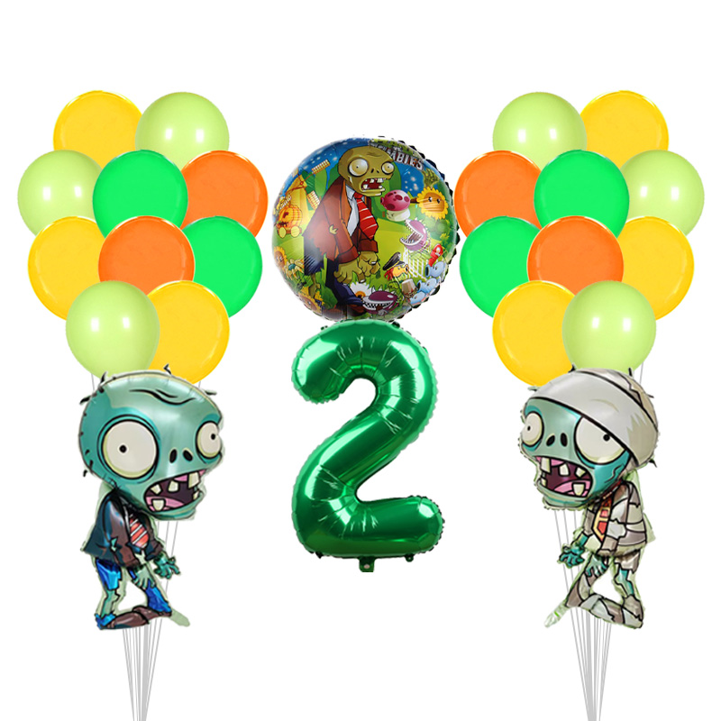 Plants vs Zombies Game Balloon - Party Games Bunny recension och pris