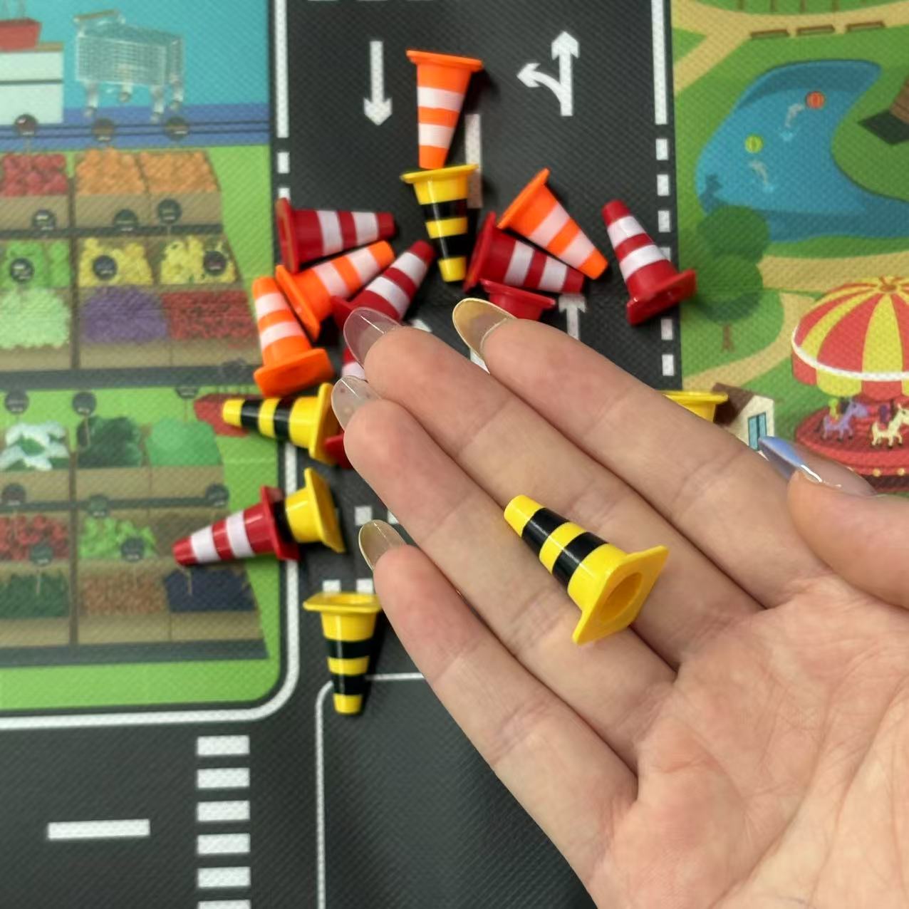 Mini Traffic Road Signs & Road - Party Games Mini recension och pris