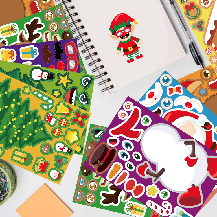 Kawaii Christmas Puzzle Sticke - Party Games Instagram recension och pris