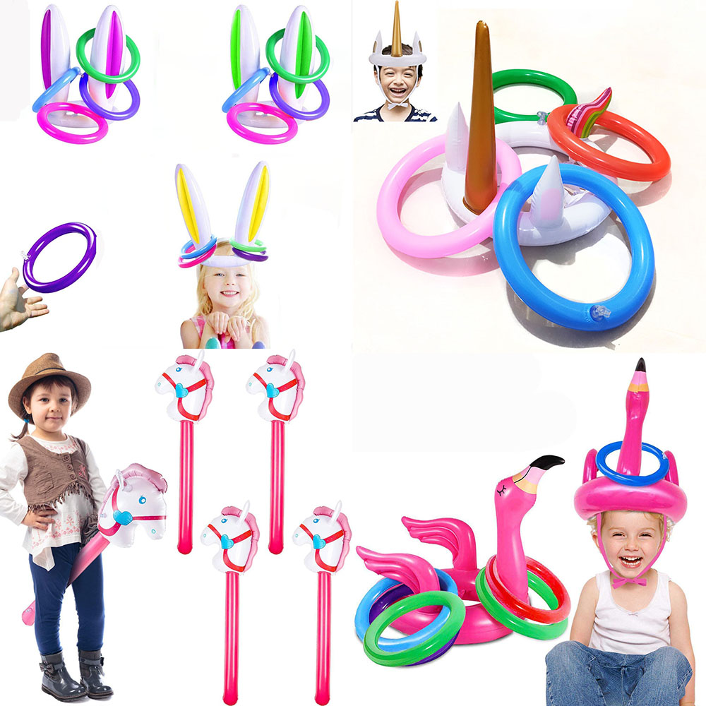 Inflatable Horsehead Stick Uni - Party Games Bunny recension och pris