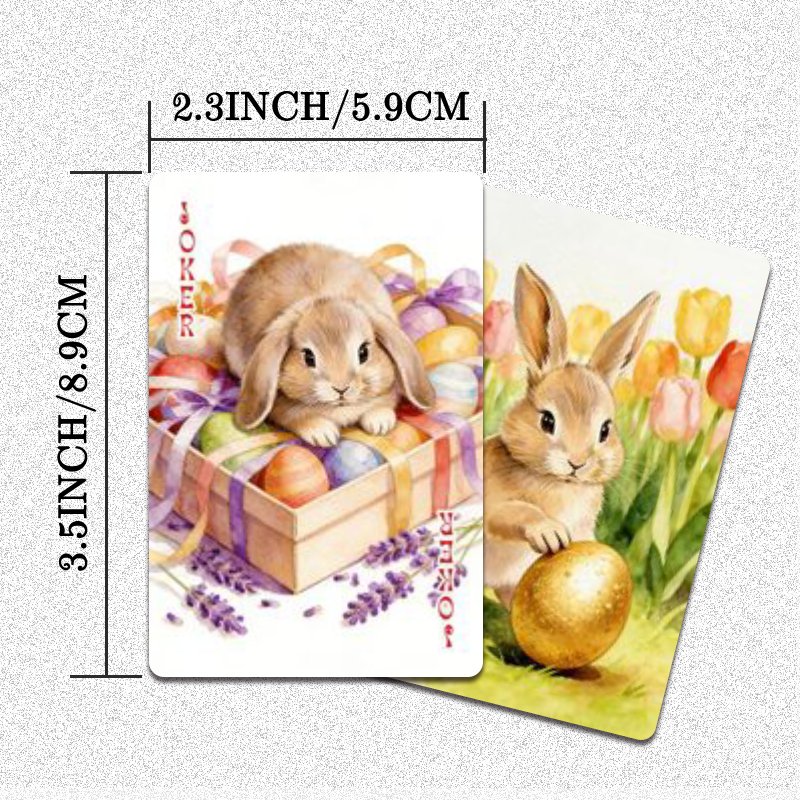 54pcs Standard Playing Cards f - Party Games Bunny recension och pris