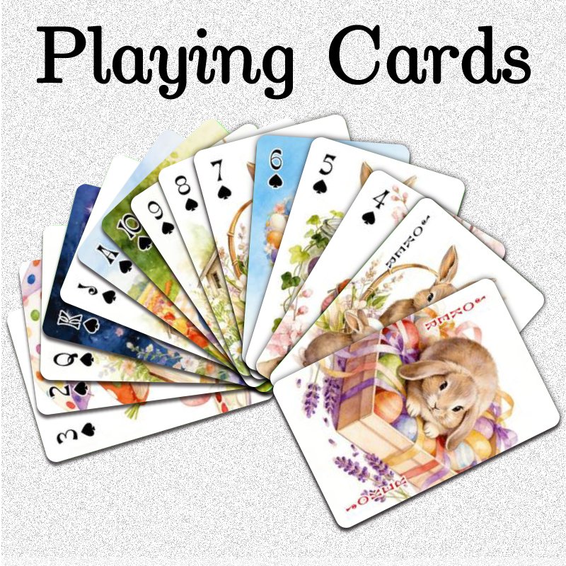 54pcs Standard Playing Cards f - Party Games Bunny recension och pris
