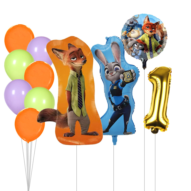 Zootopia Themed Party Decorati - Zootopia Party Games recension och pris