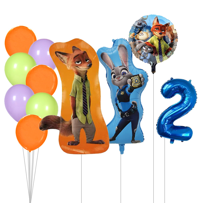 Zootopia Themed Party Decorati - Zootopia Party Games recension och pris