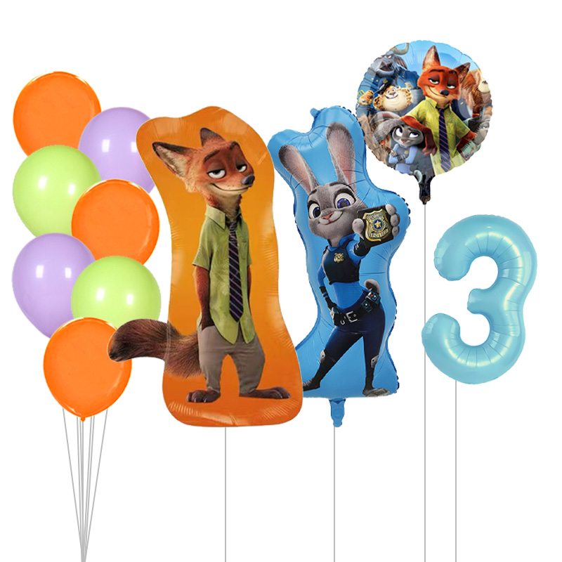 Zootopia Themed Party Decorati - Zootopia Party Games recension och pris