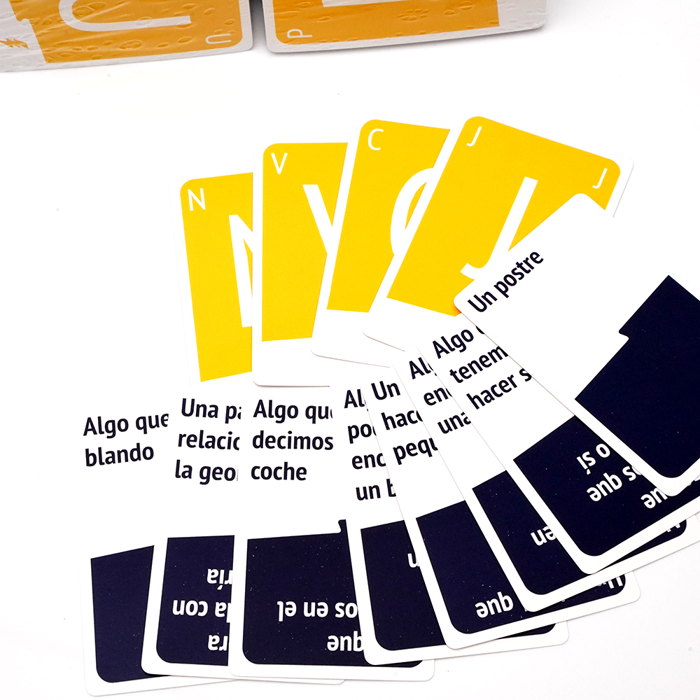 Fast Word Card Game Speed Thin - Party Games Night recension och pris