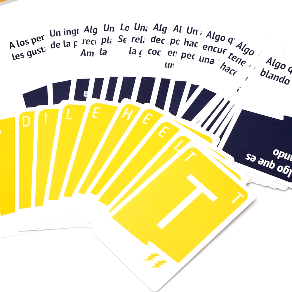 Fast Word Card Game Speed Thin - Party Games Night recension och pris