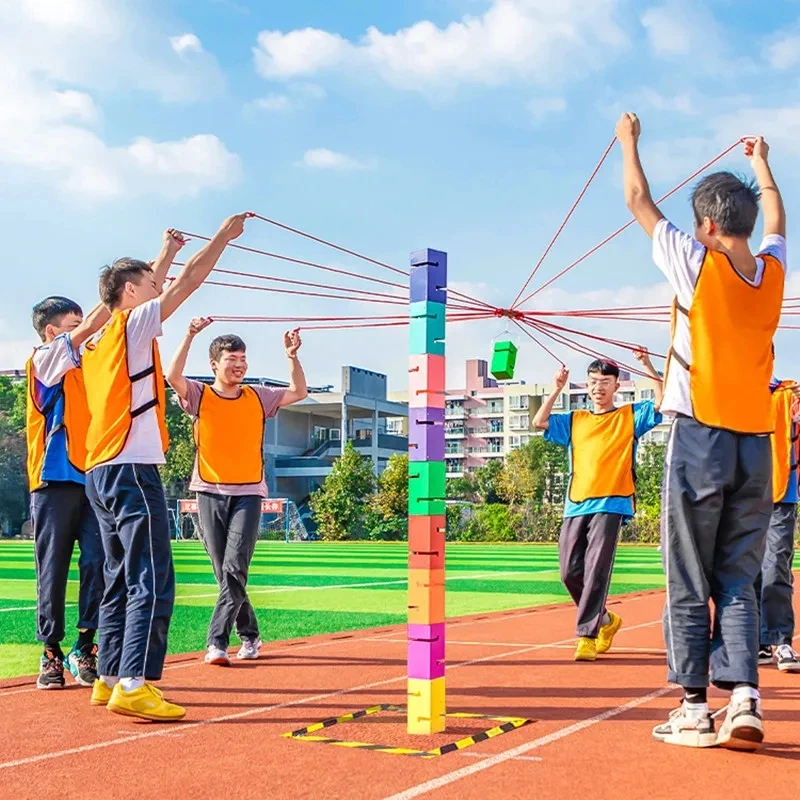 Teamwork Games Tower Building  - Party Games No Equipment recension och pris