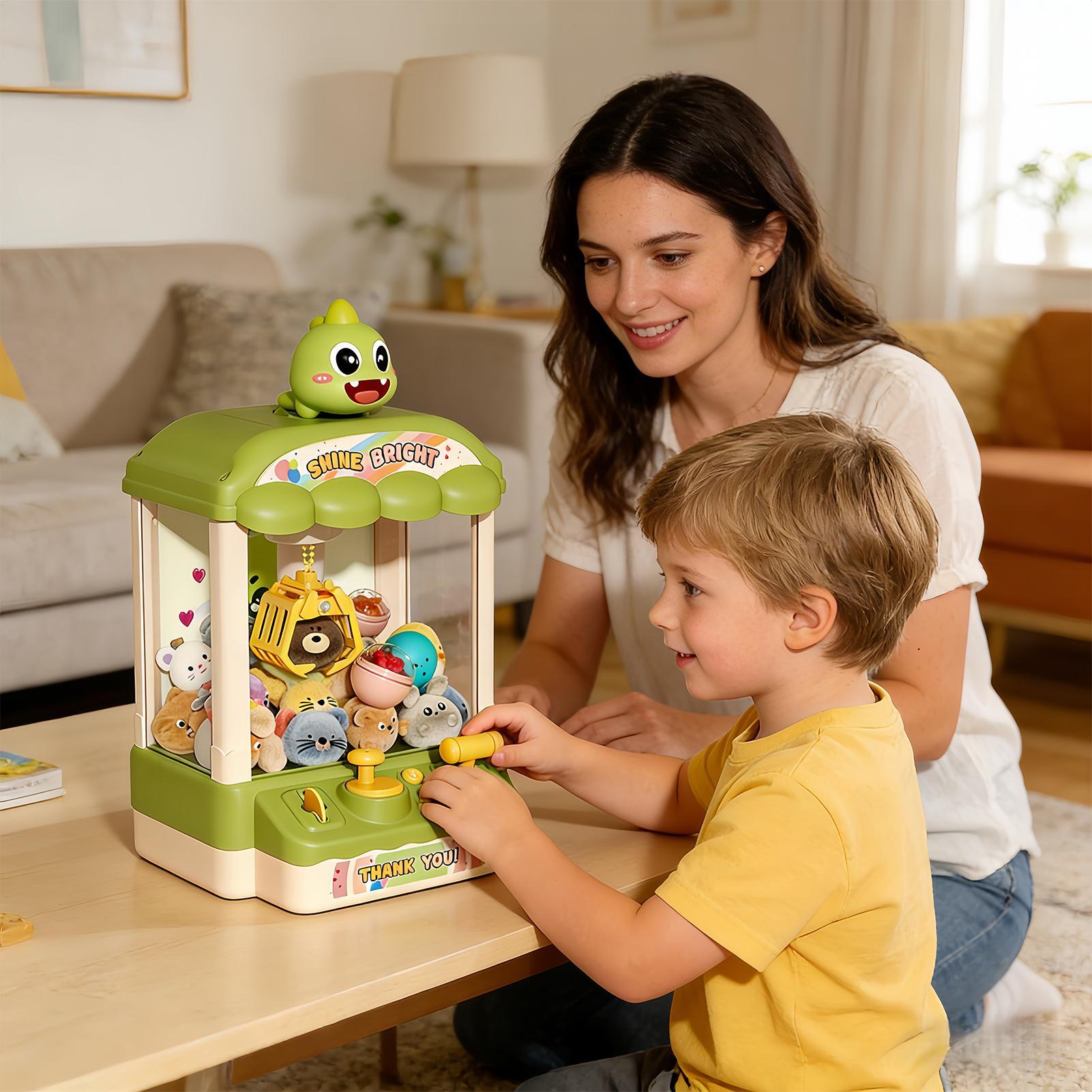Small Claw Machine Dinosaur Cl - Party Games Night recension och pris