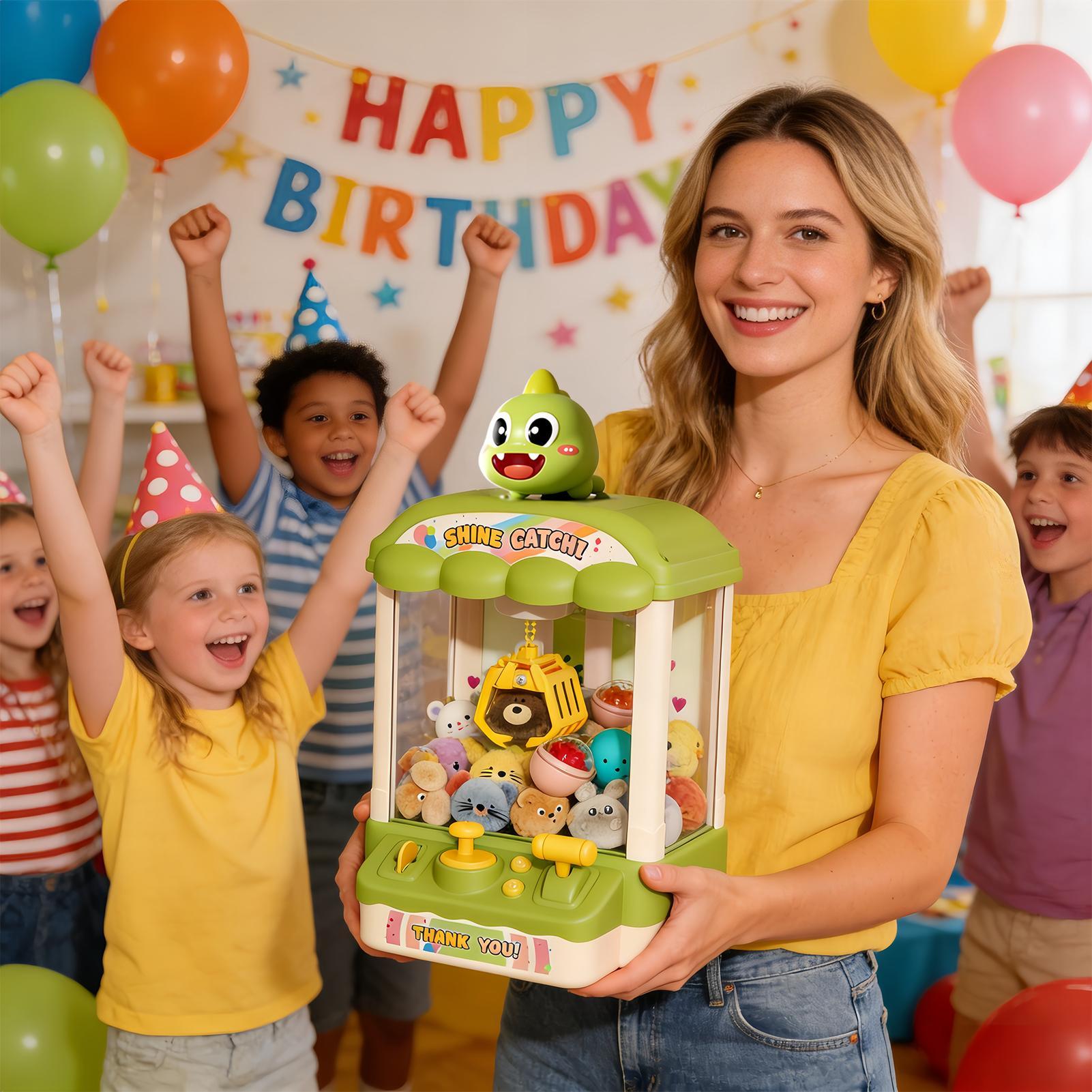 Small Claw Machine Dinosaur Cl - Party Games Night recension och pris
