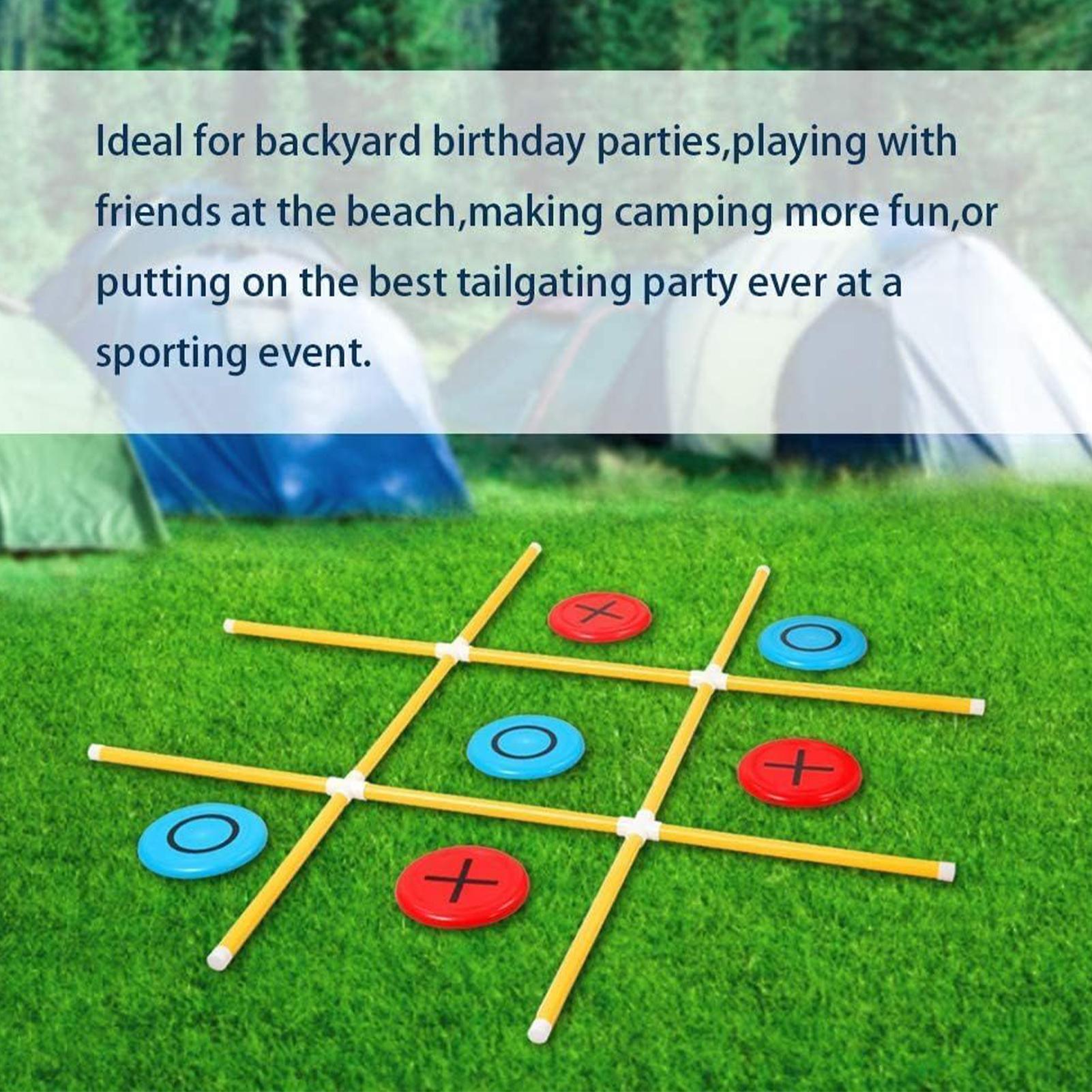 Bean Toss Game Outdoor Lawn Ga - Tic Tac Toe Giant recension och pris