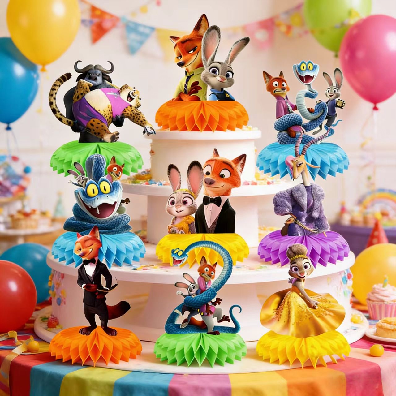 Zootopia Judy Honeycomb Deskto - Zootopia Party Games recension och pris
