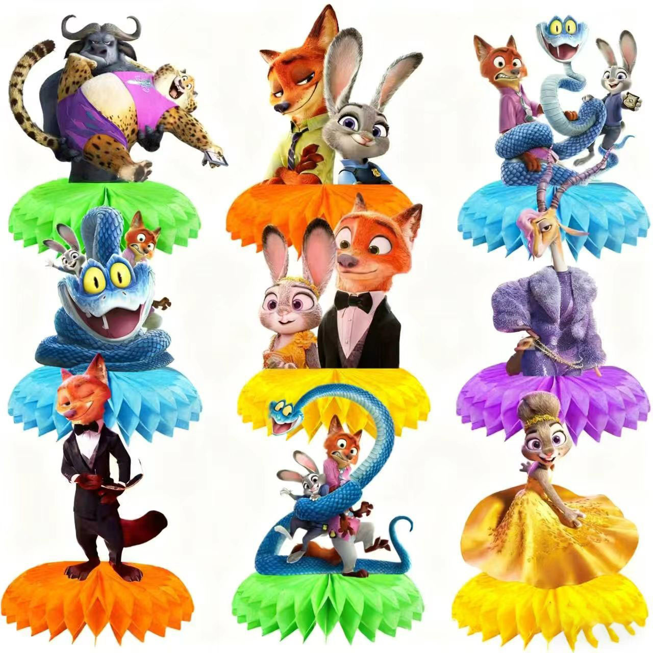 Zootopia Judy Honeycomb Deskto - Zootopia Party Games recension och pris