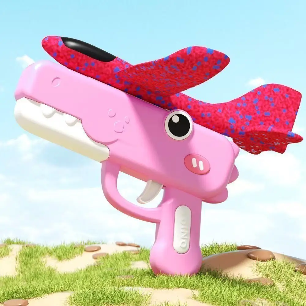 Foam Airplane Launcher Catapul - Party Games Kids Outdoor recension och pris